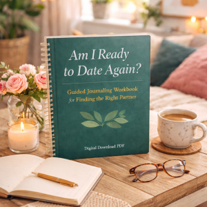 Am I Ready to Date Again? Guided Journaling Workbook for Finding the Right Partner (Digital Download PDF)